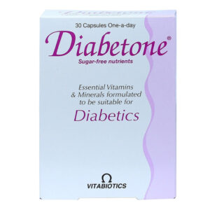 Vitabiotics Diabetone One-A-Day Sugar-Free Capsules With Essential Vitamins & Minerals For Diabetics, Pack of 30?s