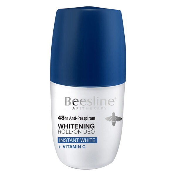 Beesline? Apitherapy Whitening Aluminium Free Deodorant Roll-On Instant White With Vitamin C 50 mL