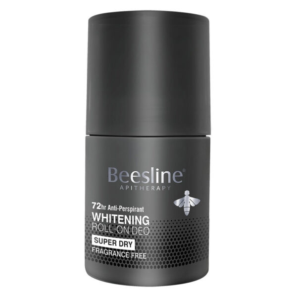 Beesline? Apitherapy Men Whitening Roll-On Deo Super Dry Fragrance Free 50 mL