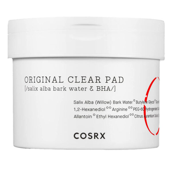 Cosrx One Step Original Clear Pad With 1% BHA, Single pack of 70's