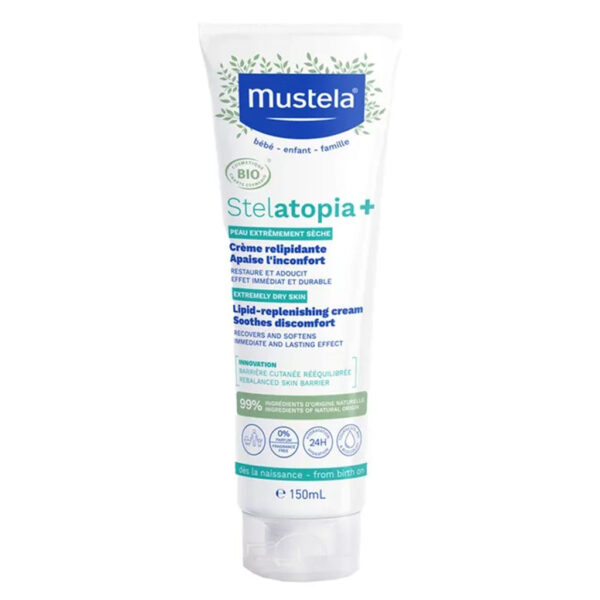 Mustela Stelatopia + Lipid Replenishing Baby Cream For Extremely Dry Skin?150ml
