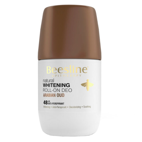 Beesline? Apitherapy Whitening Aluminium Free Deodorant Roll-On Arabian Oud 50 mL