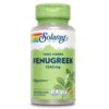 Solaray True Herbs Fenugreek 1240mg Vegetarian Capsule For Digestive Support, Pack of 100's