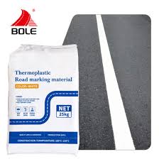 Thermoplastic marking road sign
