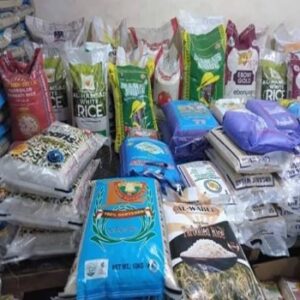 Nigerian brand rice (25kg bag)
