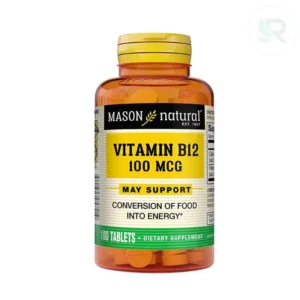 Mason Natural Vitamin B12 100Mcg 100 Tablets