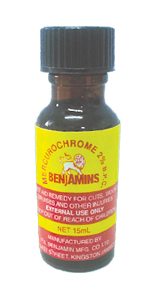Benjamins Mercurocrome 0.5oz/15ml