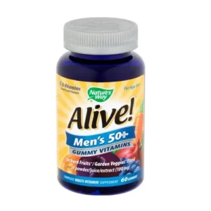 Nature?s Way Alive! Men?s 50+ Gummy Vitamins