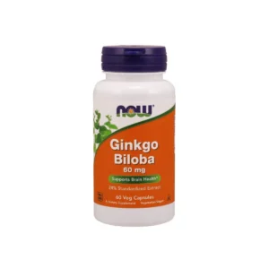 Now Ginkgo Biloba 60 mg