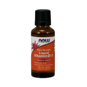 Now Vitamin D-3 Liquid, Extra Strength