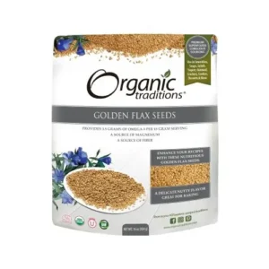 Organic Traditions Golden Flax Seeds
