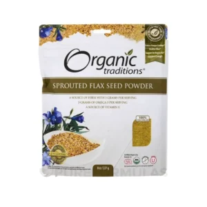 Organic Traditions Sprouted Omega Flax Seed Powder