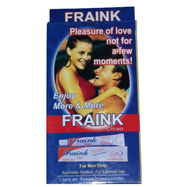 FRAINK CREAM STOPS EARLY EJACULATION (6 PCs ? 4g Each)