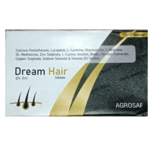 AGROSAF DREAM HAIR TABLET (10 Tablets)