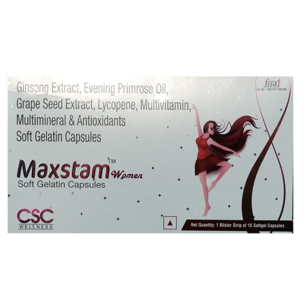 MAXSTAM WOMEN SOFT GELATIN CAPSULE (15 Capsules)