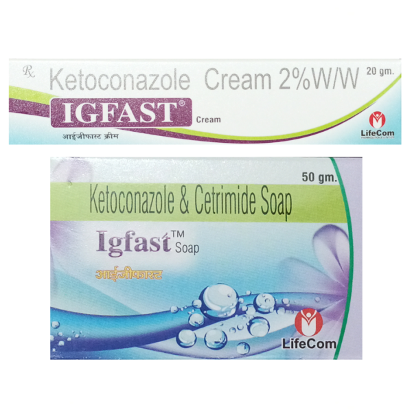 IGFAST CREAM & SOAP COMBO (20g/50g)