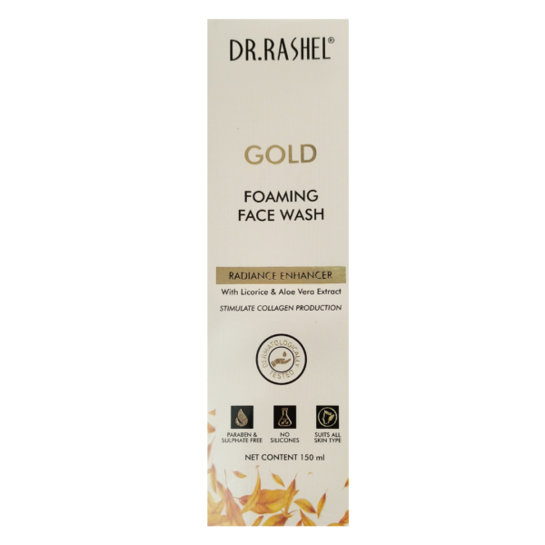 DR.RASHEL GOLD FOAMING FACE WASH (150ml)