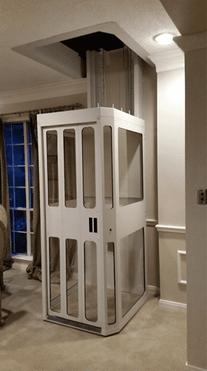 Shaftless lift pitless elevator by home lift elevator