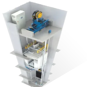 Machine room less mrl elevator by home lift elevator