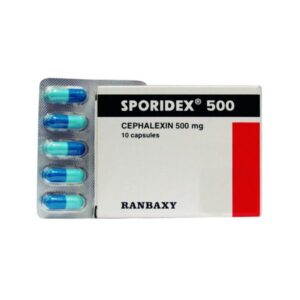 Sporidex 500 (Cephalexin capsules)
