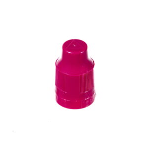 Red Polypropylene Child Resistant Closure