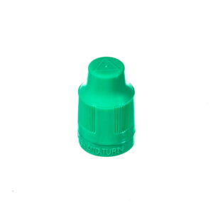 Green Polypropylene Child Resistant Closure