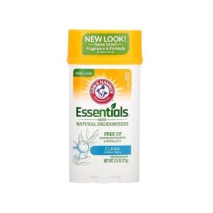 Arm & Hammer Essentials Solid Deodorant, Fresh Rosemary Lavender, 2.5 Oz