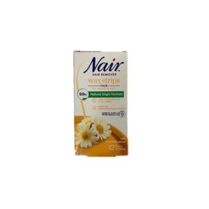 Nair Hair Remover Wax Strips Body ,Natural Origin Formula