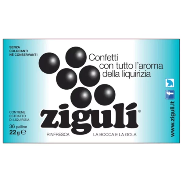 Ziguli Licorice 36 Paalline 22g