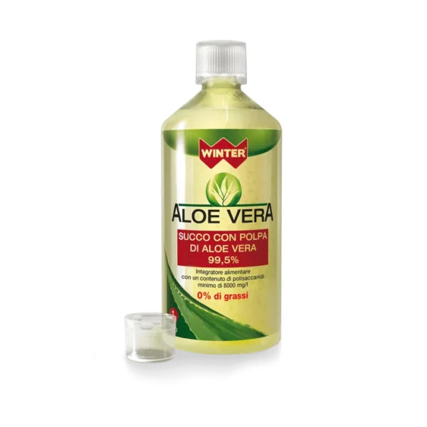 Winter Aloe Vera Juice / pulp Food Supplement Gluten Free 1l