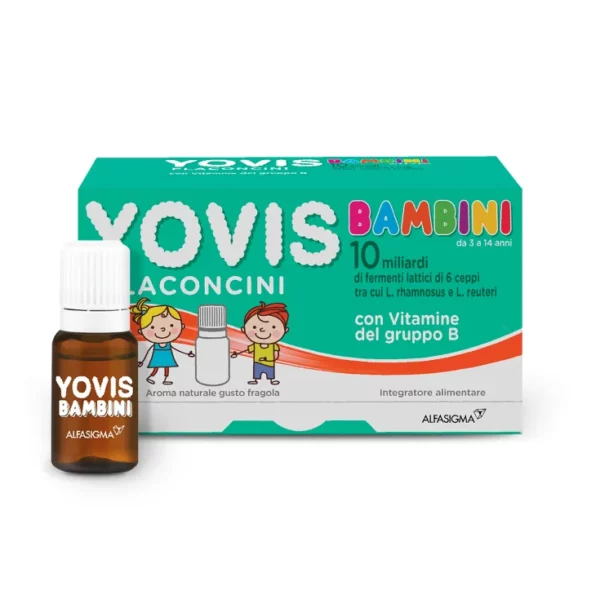 Yovis Children 10 Billion Alfasigma 10 Strawberry Vials