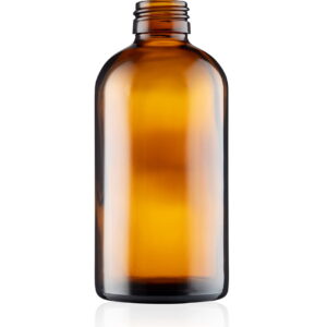 250ml Amber Glass Boston Round Bottle