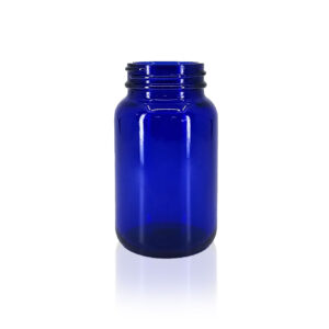 150ml Blue and Green Pharma Jars
