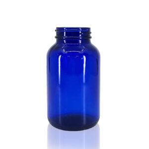 250ml Blue and Green Pharma Jars