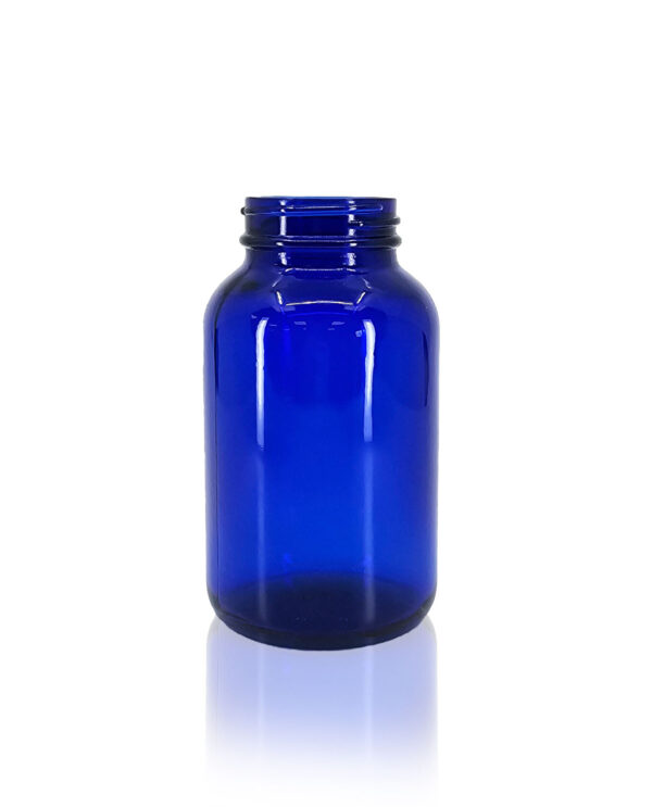 250ml Blue and Green Pharma Jars