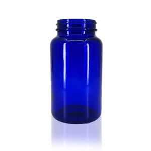 300ml Blue and Green Pharma Jars
