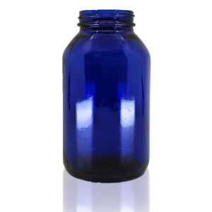 500ml Blue and Green Pharma Jars