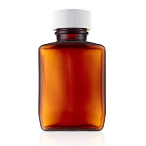 200ml CuboPac? Amber Rectangular Tablet Bottle