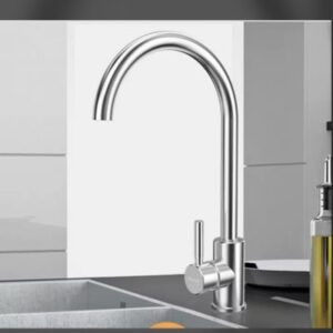 The Allschoolabs Sink mixer Tap. N135. 100% Brass Engine (Aluminum Plated)