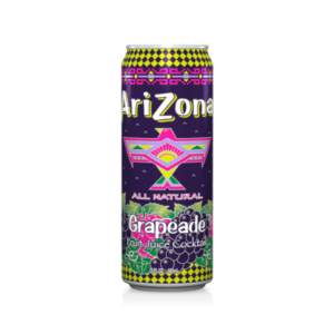 Arizona grapeade fruit juice cocktail 650ml