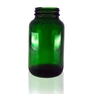 200ml Blue and Green Pharma Jars