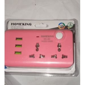 Home King + 2Ways Multi Socket