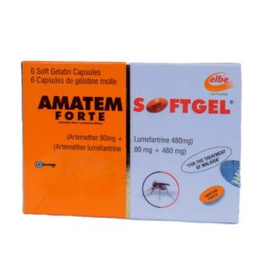 Amatem 80/480mg x6 Softgel