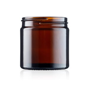 60ml Amber Glass Ointment Jar