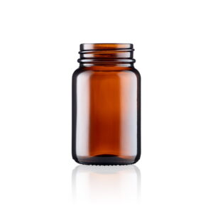 60ml Amber Glass Powder Jar