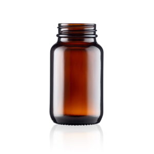 100ml Amber Glass Powder Jar