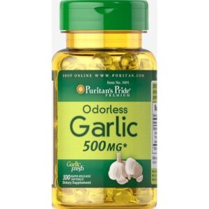 P/PRIDE ODORLES GARLIC 500MG