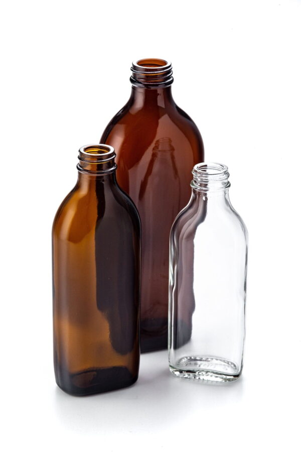 100ml-500ml Sloping Shoulder Bottles