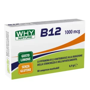 WHYNATURE B12 1000MCG 80CPR