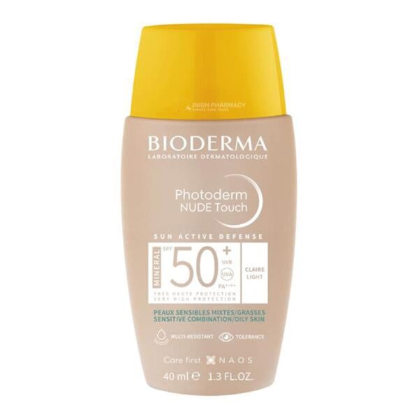 Bioderma Photoderm Nude Touch SPF50+ Light Tint Sunscreen